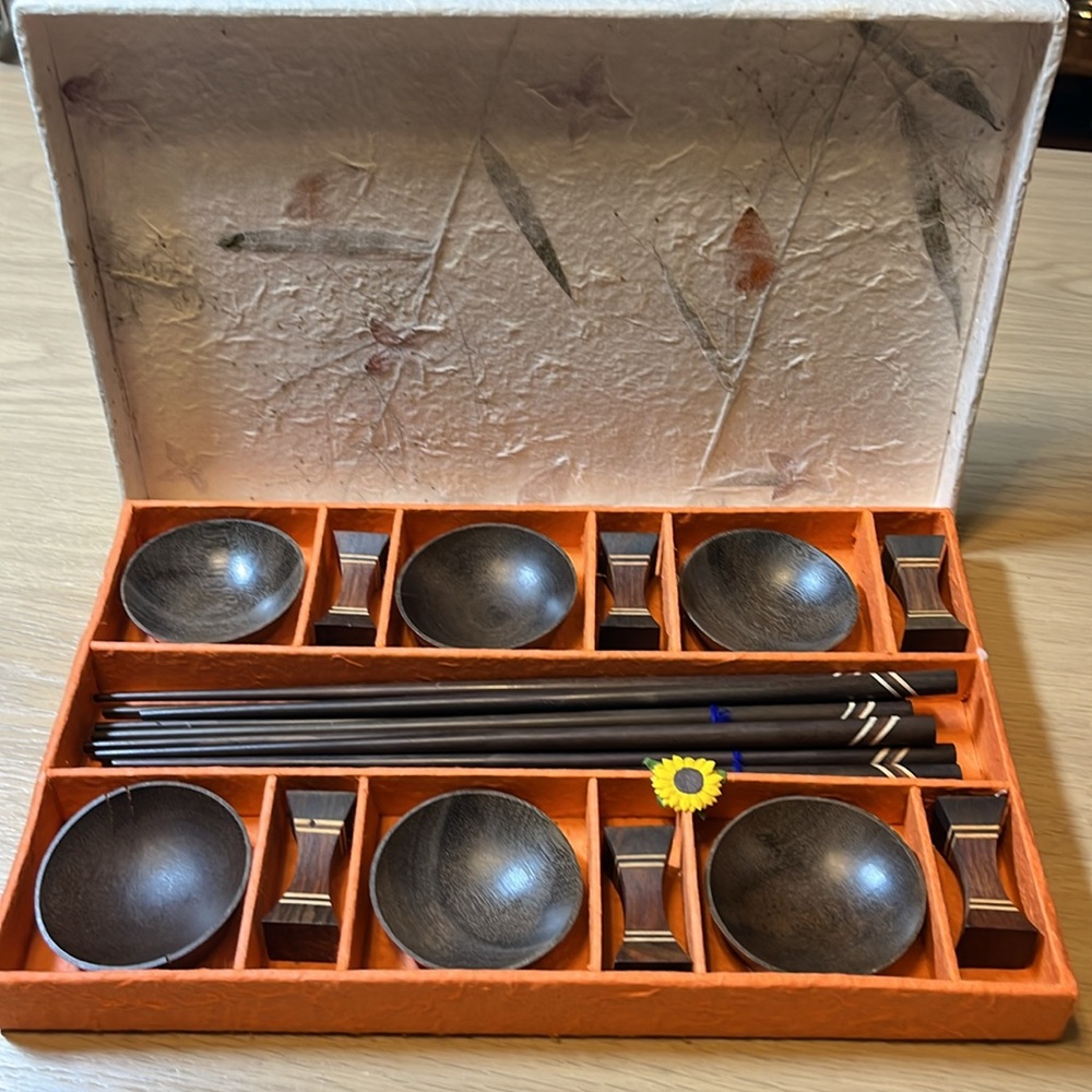Sushi Chopstick Set for 6